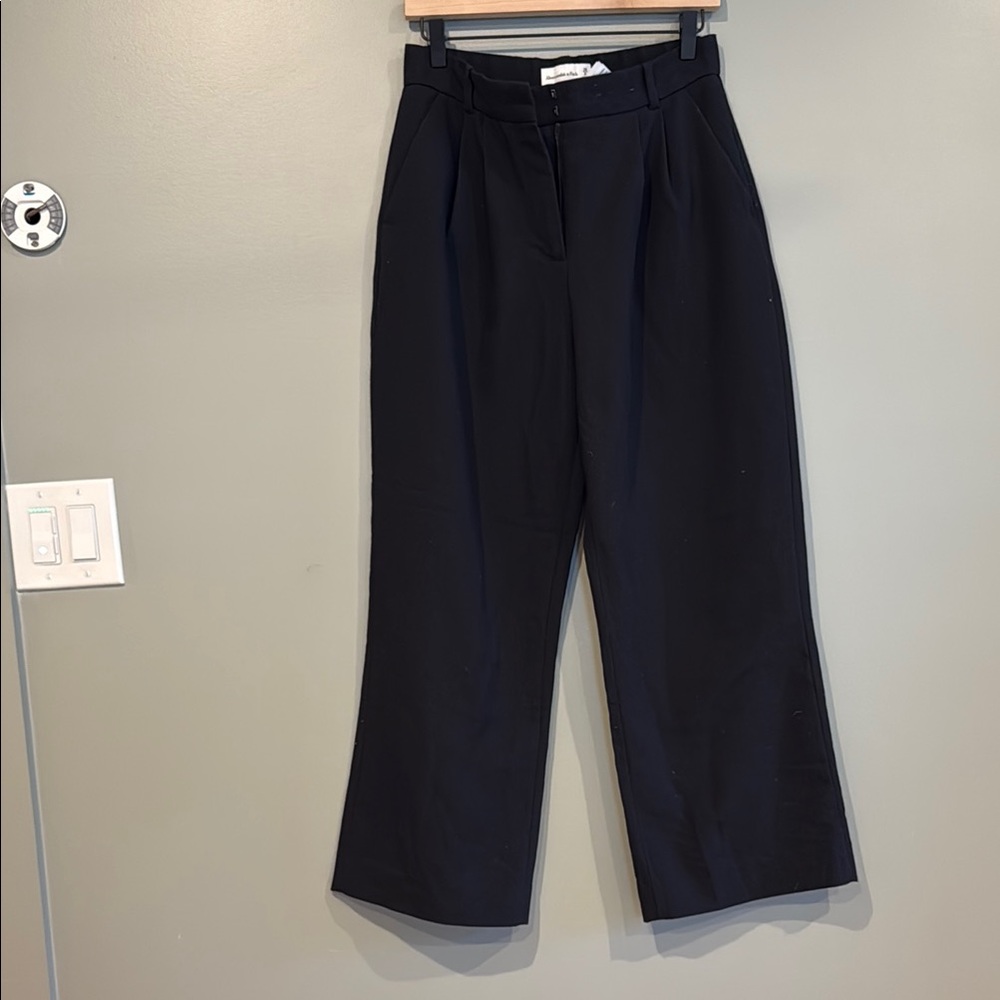Abercrombie & Fitch Black Trousers